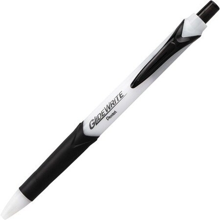 Pentel Pen, Ballpoint, 1.0mm Tip, 1/2inWx3/5inLx5-9/10inH, 1 BK, 24PK PENBX910ASW2